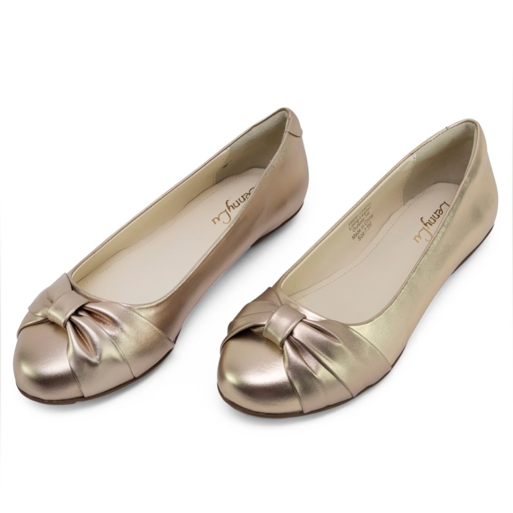 Womens Gold Dress Shoes